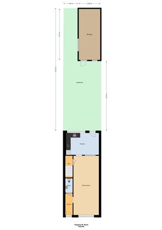 Floor plan - Haagweg 90, 4814 GG Breda 